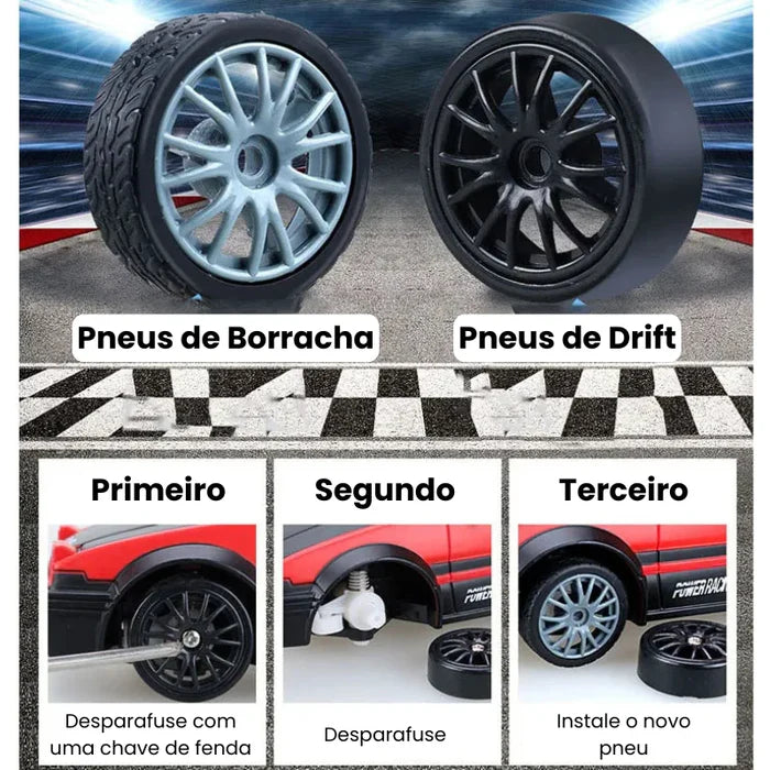 Carrinho de Controle Remoto - Drift Racing