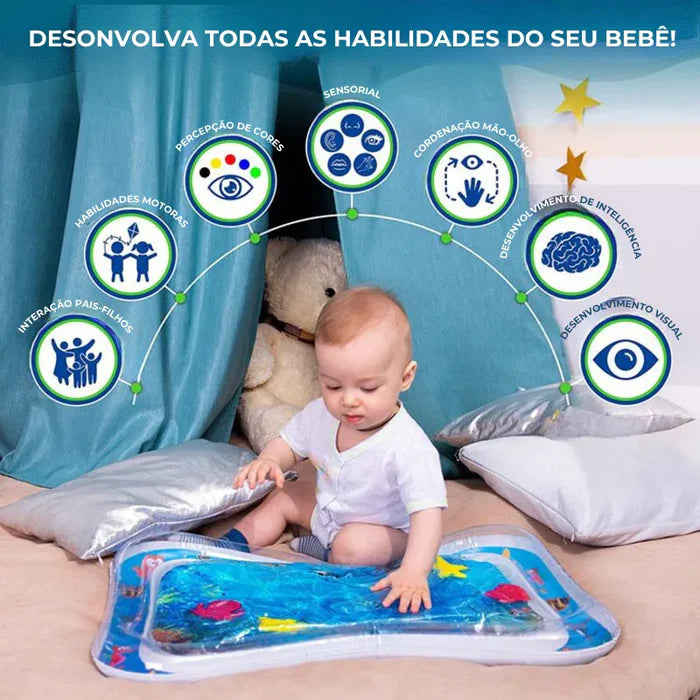 Tapete de Água interativo para Bebês