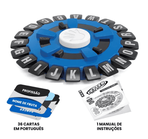 Jogo Trava Letras Stop Baraki® (LEVE 2 E ECONOMIZE)