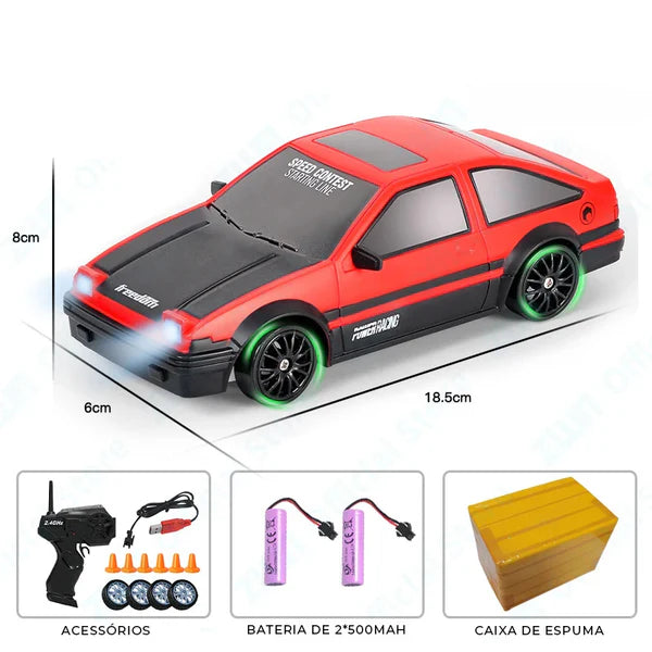 Carrinho de Controle Remoto - Drift Racing