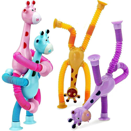 Kit Giraesticas - Girafas Divertidas com ventosa